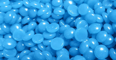 Waxness Spa Choice No Rosin Blue Gel Hard Wax Beads