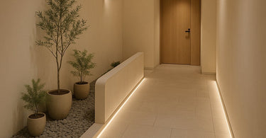 Clear and accessible spa signage directing clients to reception, treatment rooms, and ADA compliant facilities