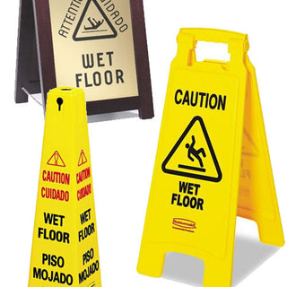 Cuidado Piso Mojado! Caution Signs for your Spa / Salon!