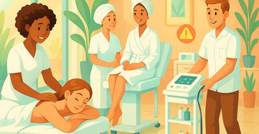 Salon safety and wet zone risk management for spas and beauty professionals