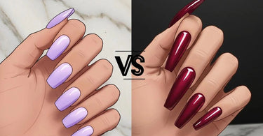 Dip nails vs acrylic nails comparison for salon professionals