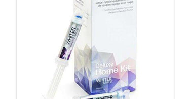 Whiter Image Deluxe Home Edition Teeth Whitening Kit with LED light and accessories