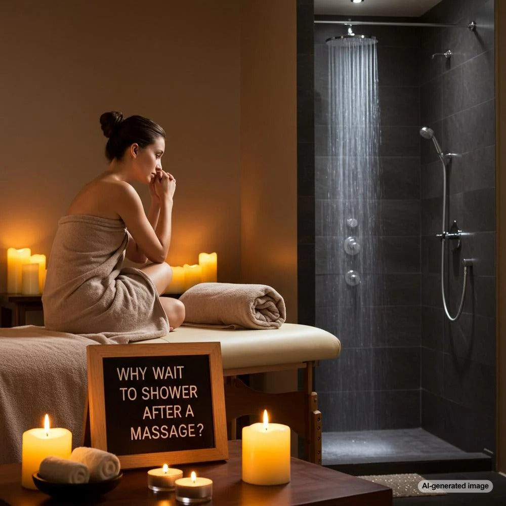 Why Do They Say Not to Shower After a Massage? – Pure Spa Direct