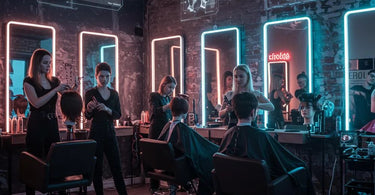 Hair stylist attending a training workshop to enhance skills and stay updated with the latest trends