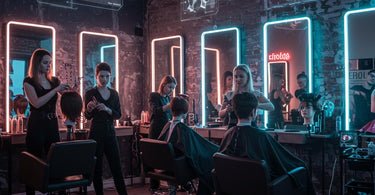 Hair stylist attending a training workshop to enhance skills and stay updated with the latest trends