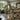 Eco-friendly salon interior with sustainable wooden furniture and plants, highlighting modern, earth-toned design for a sustainable beauty business.