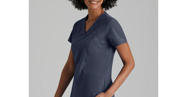 Women's Racer Scrub Top - Barco One Collection