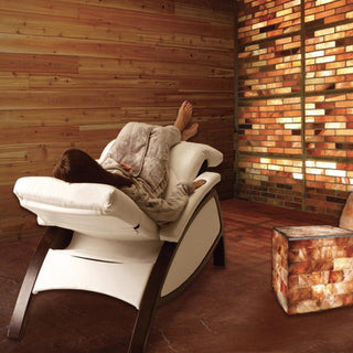 Luxurious Spa Environment with Dream Lounger in a Salt Room