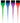 1.5&quot; Wide Translucent Dye Brush Display - 36 Pieces by Soft n Style