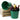 10" Green Pail Wooden Handle / Case of 10 Pails