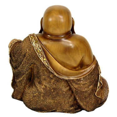10" Sitting Hotei Happy Buddha Statue by East-West Furnishings