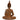 11&quot; Thai Sitting Zenjo Buddha Statue / Rust Patina by East-West Furnishings