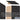 12-inch Wide Double Tier Designer Wood Locker - 1 Wide - 6 Feet High - 21-inch Deep by Salsbury – Black – Hasps by Salsbury (view 6)
