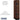12-inch Wide Double Tier 'S' Style Designer Wood Locker - 1 Wide - 5 Feet High - 21-inch Deep by Salsbury – Mahogany – Hasps by Salsbury