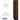 12-inch Wide Double Tier 'S' Style Designer Wood Locker - 1 Wide - 6 Feet High - 21-inch Deep by Salsbury – Mahogany – Black Resettable Combination Locks by Salsbury