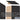 12-inch Wide Double Tier 'S' Style Designer Wood Locker - 1 Wide - 6 Feet High - 21-inch Deep by Salsbury – Black – Hasps by Salsbury (view 6)