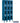 12-inch Wide Double Tier See-Through Metal Locker - 3 Wide - 6 Feet High - 12-inch Deep by Salsbury – Blue – Assembled by Salsbury
