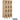 12-inch Wide Double Tier See-Through Metal Locker - 3 Wide - 6 Feet High - 18-inch Deep by Salsbury – Tan – Assembled by Salsbury