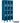 12-inch Wide Double Tier See-Through Metal Locker - 3 Wide - 6 Feet High - 18-inch Deep by Salsbury – Blue – Assembled by Salsbury
