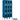 12-inch Wide Double Tier See-Through Metal Locker - 3 Wide - 6 Feet High - 18-inch Deep by Salsbury – Blue – Assembled by Salsbury
