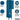 12-inch Wide Double Tier Standard Metal Locker - 1 Wide - 5 Feet High - 15-inch Deep by Salsbury – Blue – Assembled by Salsbury (view 2)