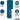 12-inch Wide Double Tier Standard Metal Locker - 1 Wide - 6 Feet High - 15-inch Deep by Salsbury – Blue – Assembled by Salsbury (view 2)