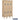 12-inch Wide Double Tier Standard Metal Locker - 3 Wide - 5 Feet High - 12-inch Deep by Salsbury – Tan – Unassembled by Salsbury