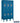 12-inch Wide Double Tier Standard Metal Locker - 3 Wide - 5 Feet High - 12-inch Deep by Salsbury – Blue – Assembled by Salsbury