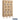 12-inch Wide Double Tier Vented Metal Locker - 3 Wide - 5 Feet High - 12-inch Deep - Tan by Salsbury – Tan – Unassembled by Salsbury