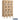 12-inch Wide Double Tier Vented Metal Locker - 3 Wide - 5 Feet High - 18-inch Deep - Tan by Salsbury – Tan – Unassembled by Salsbury