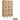 12-inch Wide Double Tier Vented Metal Locker - 3 Wide - 5 Feet High - 18-inch Deep - Tan by Salsbury – Tan – Assembled by Salsbury