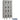 12-inch Wide Double Tier Vented Metal Locker - 3 Wide - 6 Feet High - 15-inch Deep by Salsbury – Gray – Unassembled by Salsbury