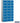 12-inch Wide Eight Tier Plastic Locker - 3 Wide - 6 Feet High - 18-inch Deep by Salsbury – Blue – Assembled by Salsbury