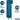 12-inch Wide Five Tier Box Style Standard Metal Locker - 1 Wide - 5 Feet High - 12-inch Deep by Salsbury – Blue – Assembled by Salsbury (view 2)