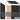 12-inch Wide Four Tier Designer Wood Locker - 1 Wide - 5 Feet High - 18-inch Deep by Salsbury – Black – Hasps by Salsbury (view 6)