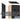 12-inch Wide Four Tier Designer Wood Locker - 1 Wide - 6 Feet High - 15-inch Deep by Salsbury – Black – Hasps by Salsbury (view 6)