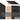 12-inch Wide Four Tier Designer Wood Locker - 1 Wide - 6 Feet High - 21-inch Deep by Salsbury – Black – Hasps by Salsbury (view 6)