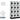12-inch Wide Four Tier Designer Wood Locker - 3 Wide - 5 Feet High - 15-inch Deep by Salsbury – Gray – Black Resettable Combination Locks by Salsbury