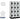 12-inch Wide Four Tier Designer Wood Locker - 3 Wide - 5 Feet High - 18-inch Deep by Salsbury – Gray – Black Electronic Locks by Salsbury