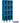 12-inch Wide Four Tier See-Through Metal Locker - 3 Wide - 6 Feet High - 12-inch Deep by Salsbury – Blue – Assembled by Salsbury