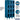 12-inch Wide Four Tier See-Through Metal Locker - 3 Wide - 6 Feet High - 18-inch Deep by Salsbury – Blue – Assembled by Salsbury (view 2)
