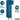 12-inch Wide Four Tier Standard Metal Locker - 1 Wide - 5 Feet High - 15-inch Deep by Salsbury – Blue – Assembled by Salsbury (view 2)