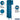 12-inch Wide Four Tier Standard Metal Locker - 1 Wide - 6 Feet High - 18-inch Deep by Salsbury – Blue – Assembled by Salsbury (view 2)