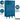 12-inch Wide Four Tier Standard Metal Locker - 3 Wide - 5 Feet High - 15-inch Deep by Salsbury – Blue – Assembled by Salsbury (view 2)