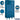 12-inch Wide Four Tier Standard Metal Locker - 3 Wide - 6 Feet High - 15-inch Deep by Salsbury – Blue – Assembled by Salsbury (view 2)