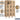 12-inch Wide Four Tier Vented Metal Locker - 3 Wide - 5 Feet High - 15-inch Deep by Salsbury – Tan – Assembled by Salsbury (view 2)