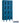 12-inch Wide Four Tier Vented Metal Locker - 3 Wide - 6 Feet High - 12-inch Deep by Salsbury – Blue – Assembled by Salsbury