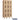 12-inch Wide Four Tier Vented Metal Locker - 3 Wide - 6 Feet High - 15-inch Deep by Salsbury – Tan – Assembled by Salsbury