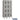 12-inch Wide Four Tier Vented Metal Locker - 3 Wide - 6 Feet High - 18-inch Deep by Salsbury – Gray – Unassembled by Salsbury