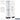 12-inch Wide Premier Wood Locker - Double Tier-3 Wide - 6 Feet High - 15-inch Deep by Salsbury – Arctic White – Black Hasps by Salsbury (view 3)